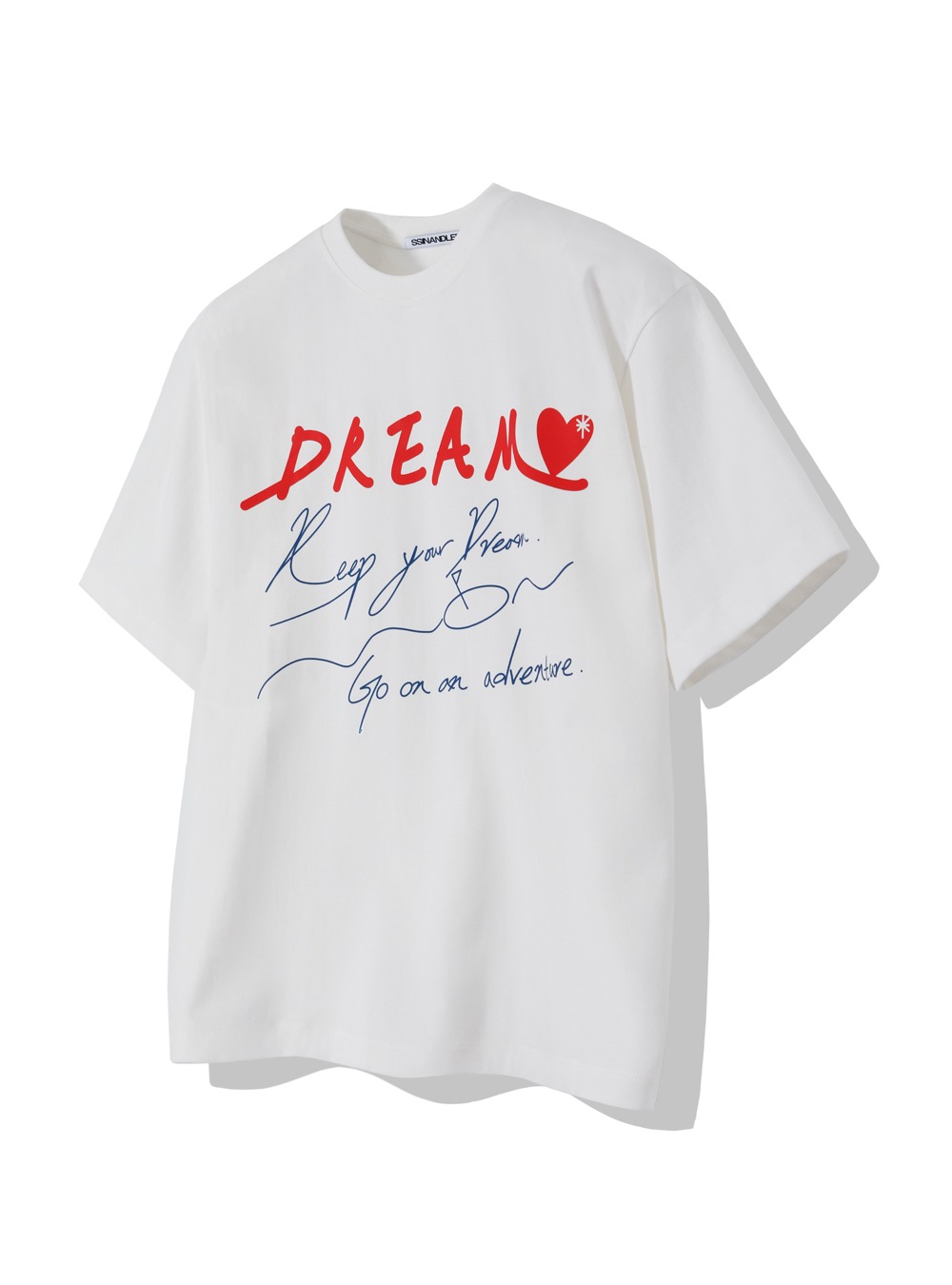 레드 드림 오버핏 티셔츠Red Dream Over fit t- shirt
