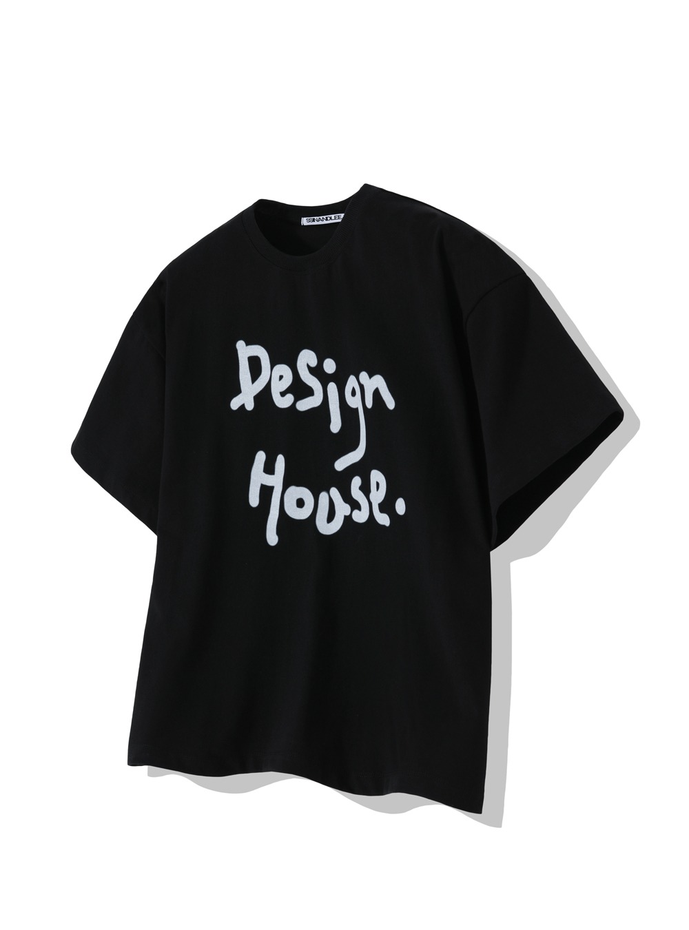 퓨어 디자인 하우스 티셔츠 블랙Pure design house black
